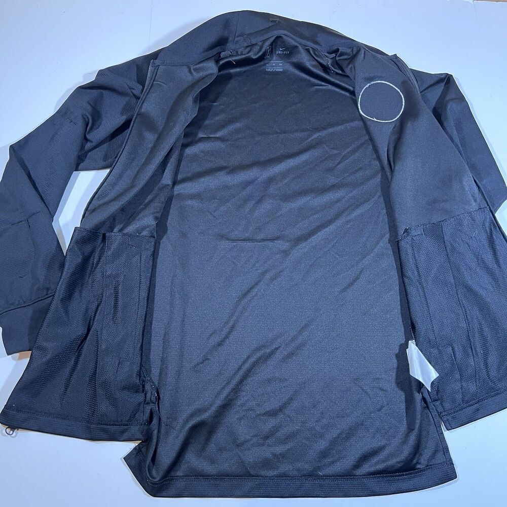 Chicago Sky Nike Dri Fit Full Zip Black Warm Up Jacket Size Small Tall WNBA - Picture 10 of 16